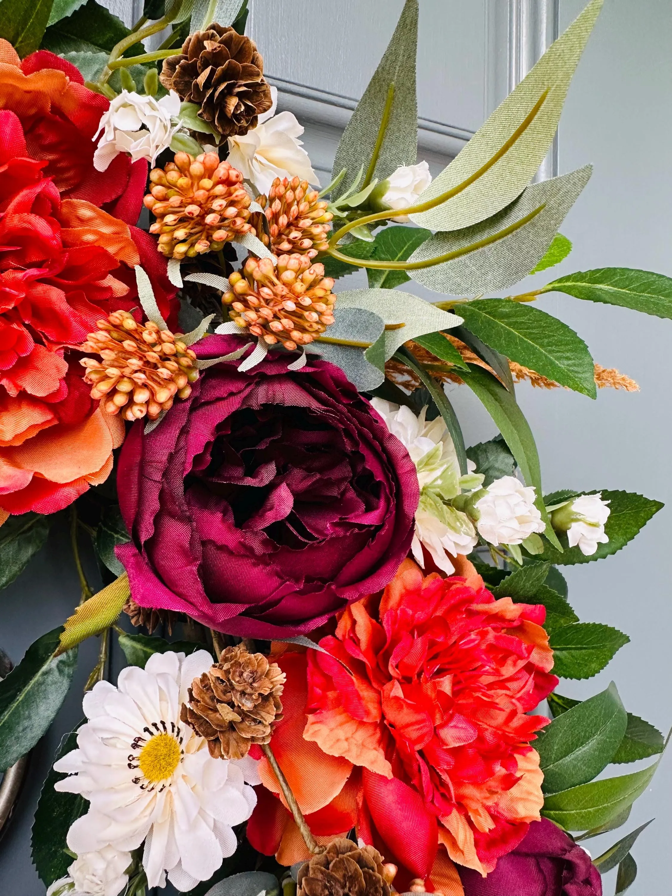 Vibrant Fall Wreath