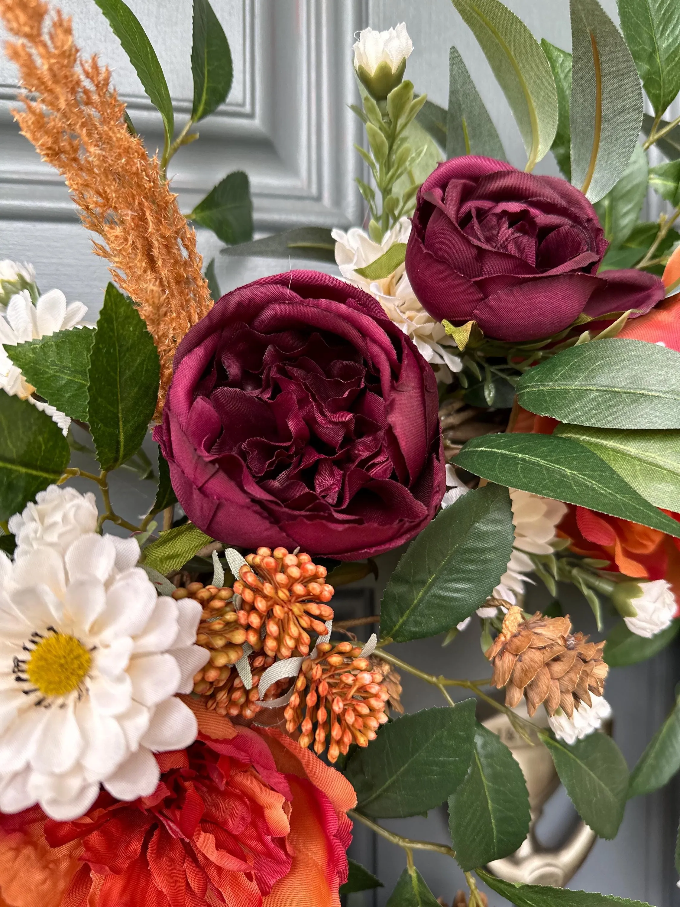 Vibrant Fall Wreath