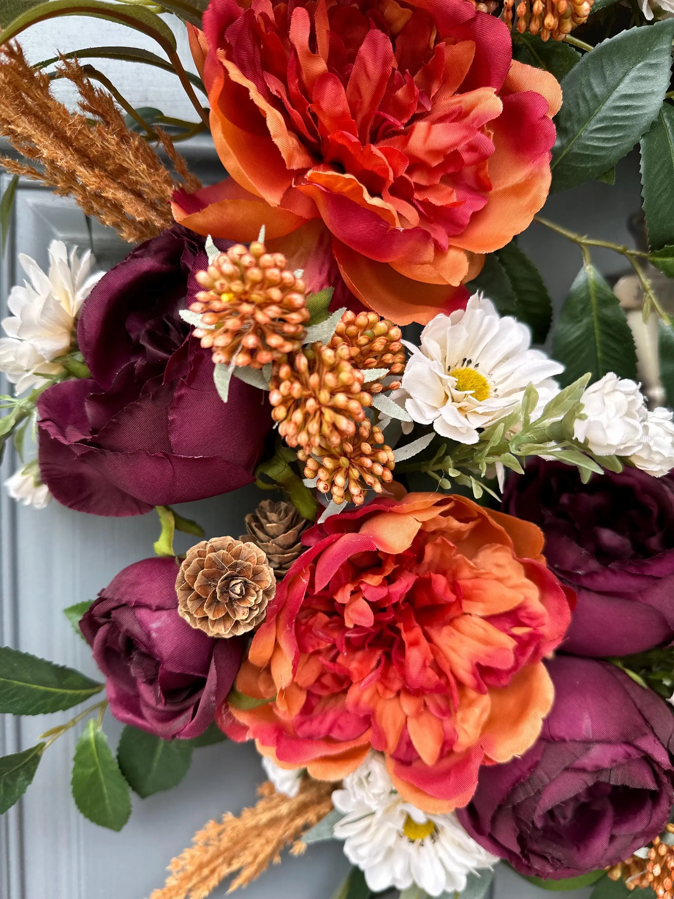 Vibrant Fall Wreath