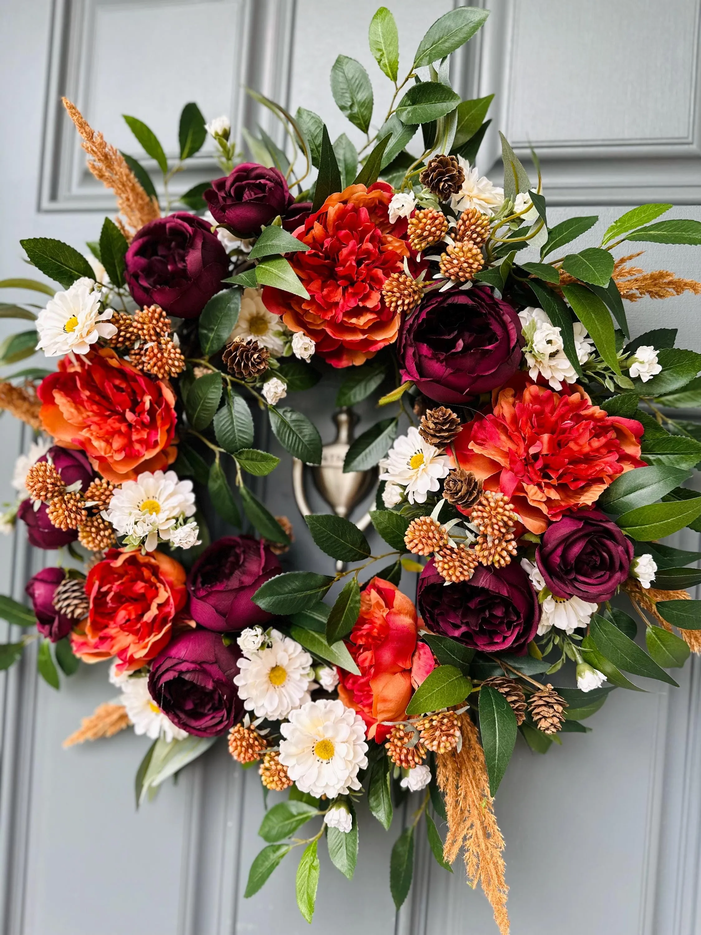 Vibrant Fall Wreath