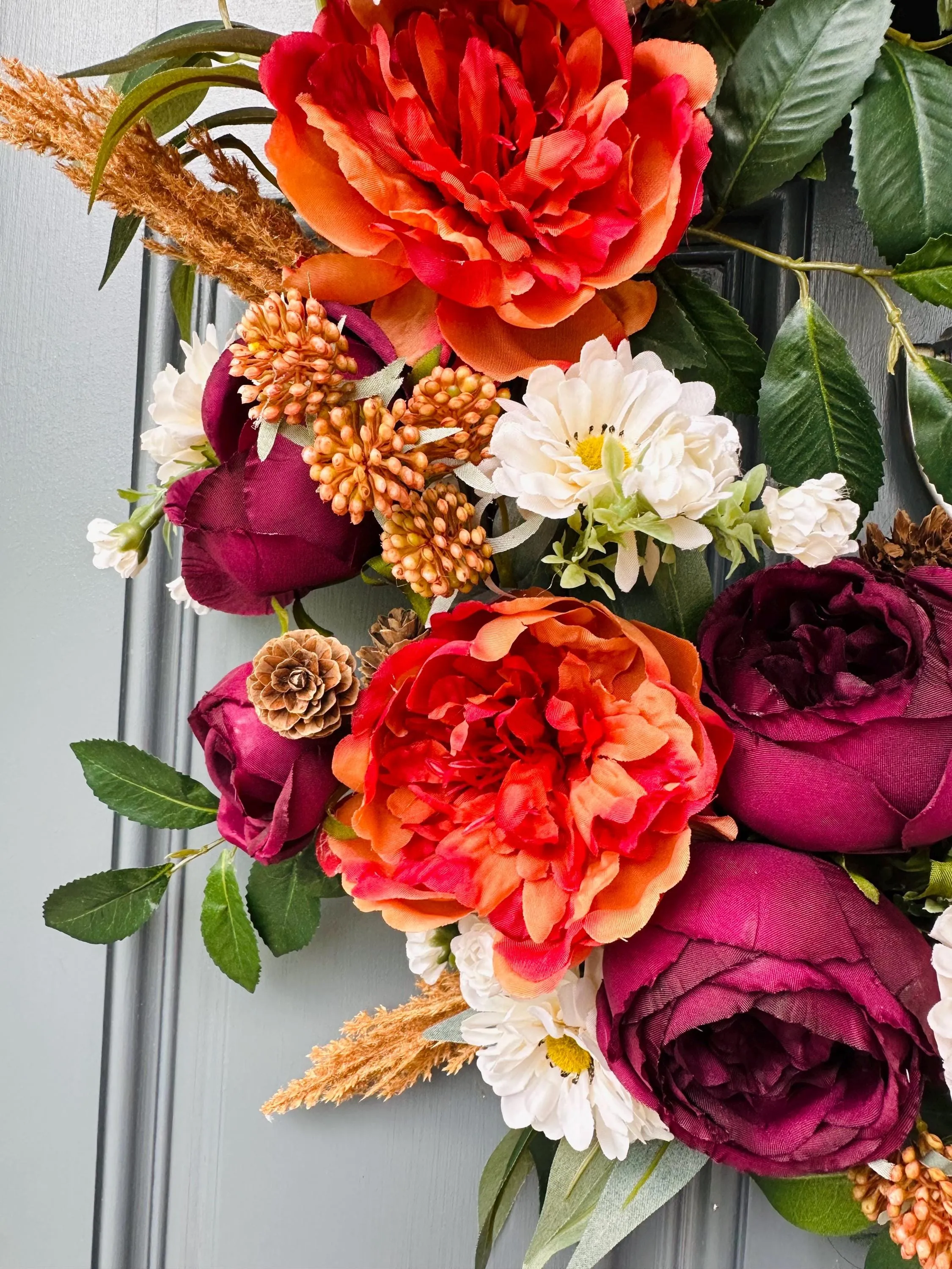 Vibrant Fall Wreath