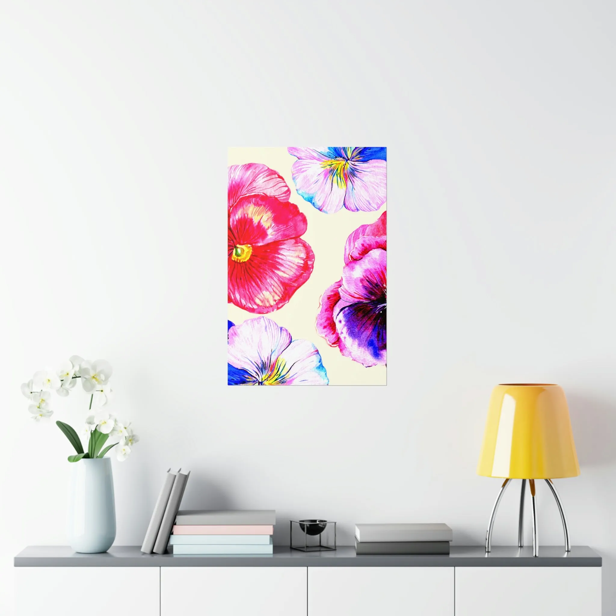 Vibrant Floral Poster