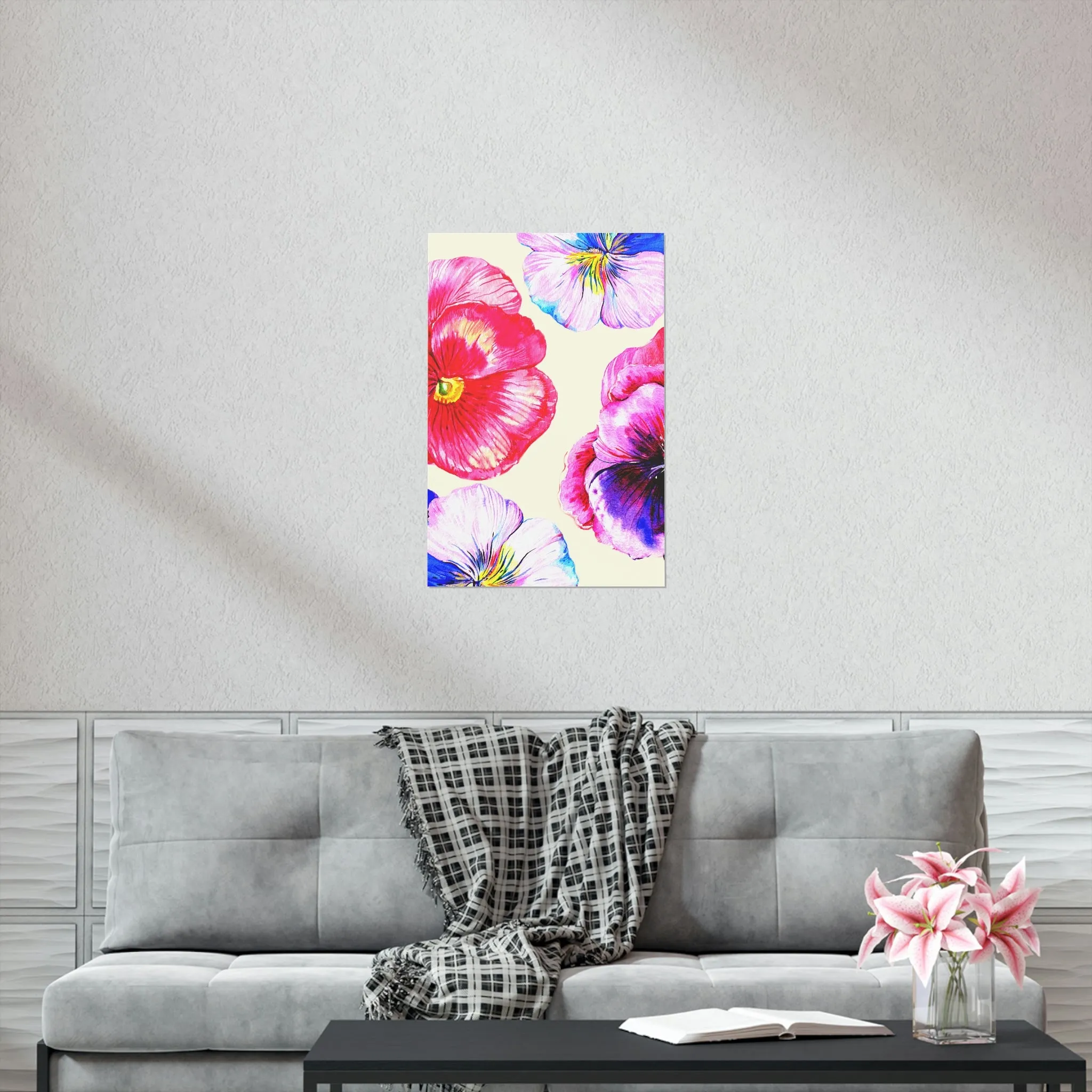 Vibrant Floral Poster