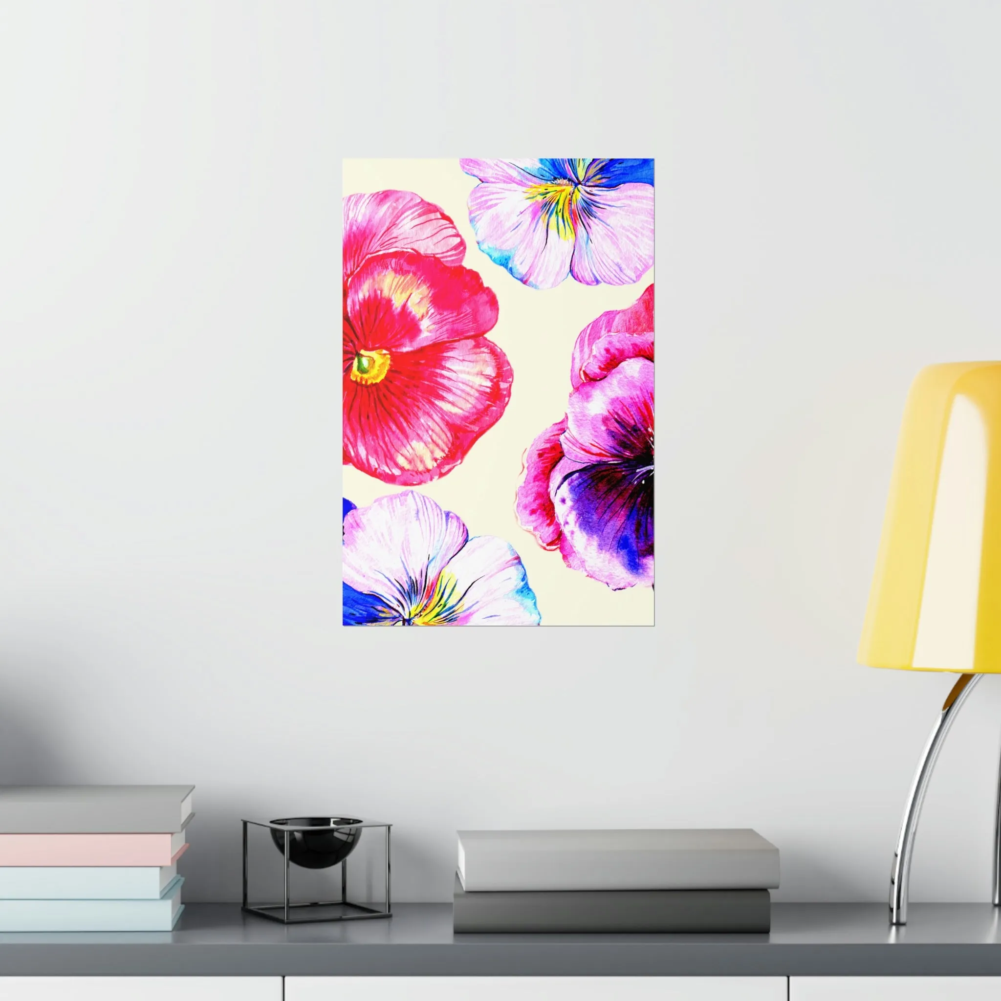 Vibrant Floral Poster