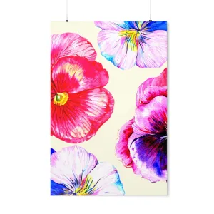 Vibrant Floral Poster