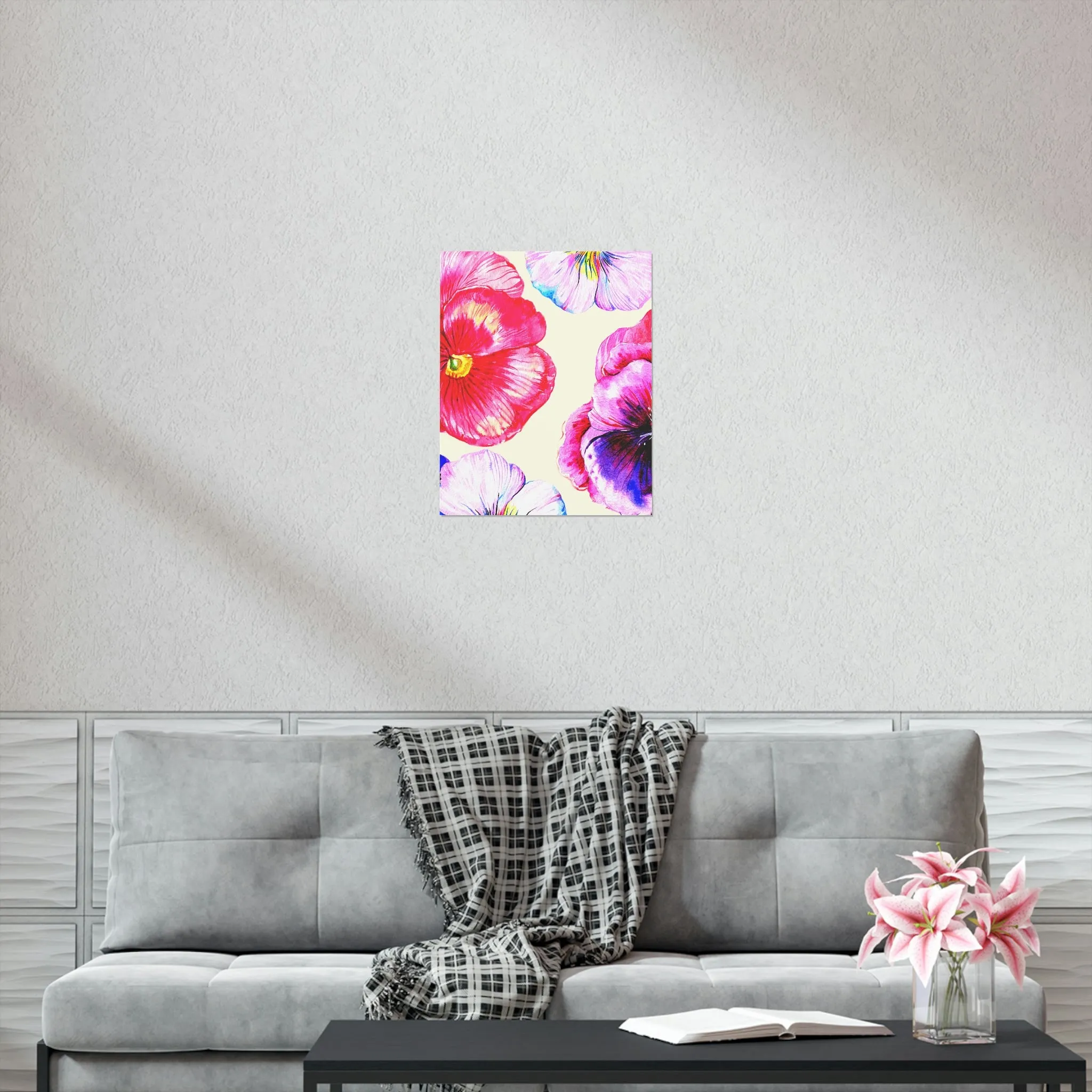 Vibrant Floral Poster
