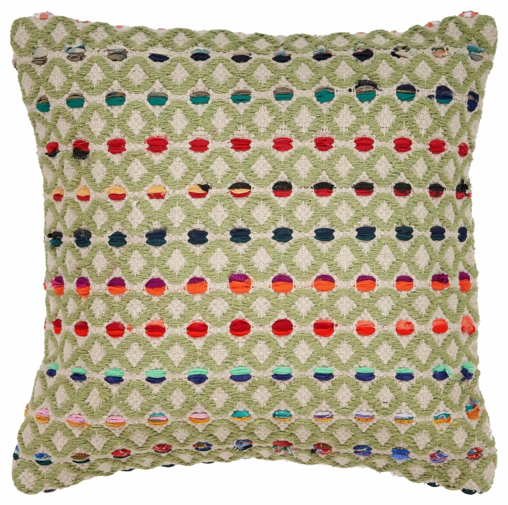 Vibrant Geometric  LR07349 Throw Pillow