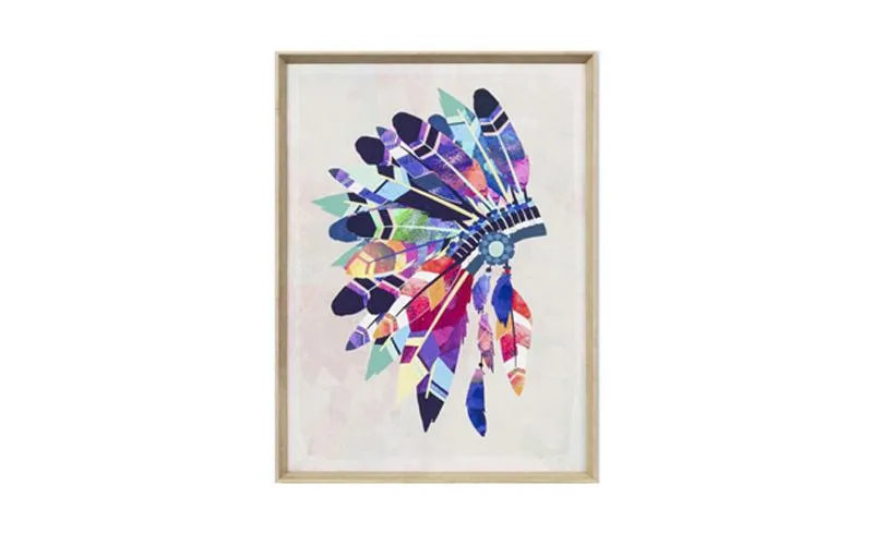 Vibrant Headdress | Print