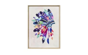Vibrant Headdress | Print