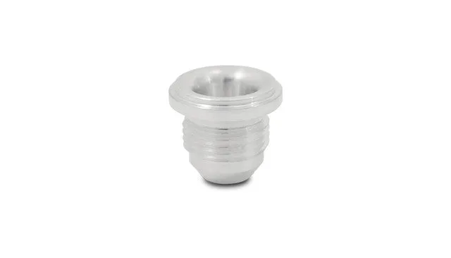 Vibrant Male AN Weld Bung, Aluminum -8AN, Flange OD: 1.00"  - 11152