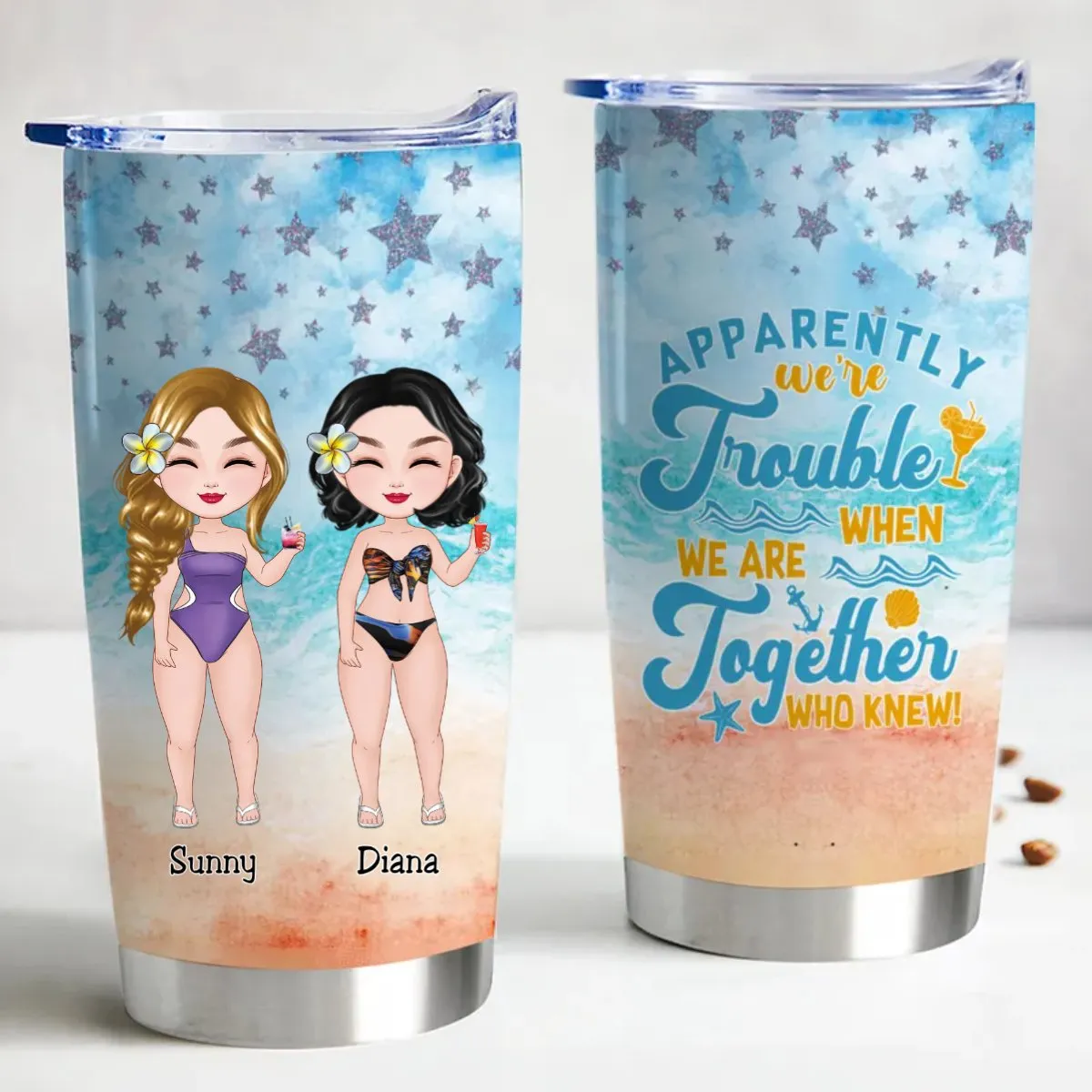 Vibrant Memories 20oz Personalized Stainless Steel Tumbler