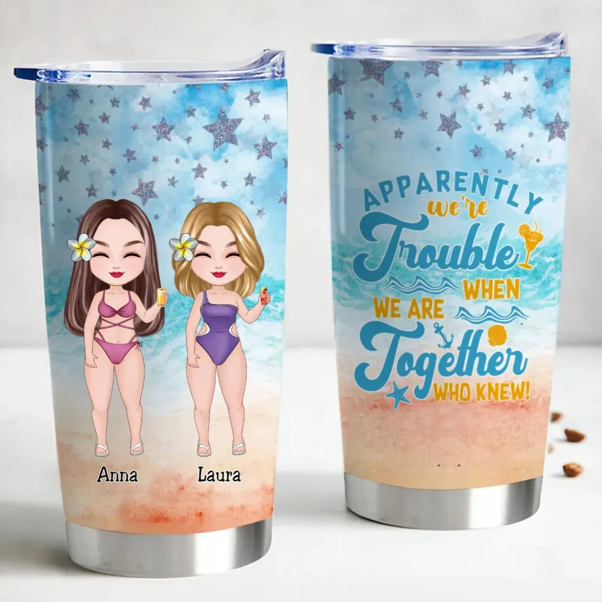 Vibrant Memories 20oz Personalized Stainless Steel Tumbler