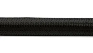 Vibrant Performance 2ft Roll -4 Black Nylon Braided Flex Hose