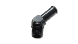 Vibrant Performance 3/8 NPT to 1/2 Barb 45 Degree Fitting