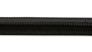 Vibrant Performance 5 Ft. Roll -10 Black Nylon Braided Flex Hose
