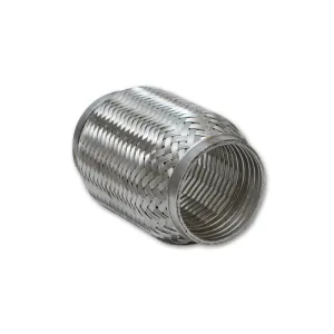 Vibrant Performance TurboFlex Weld-On Exhaust Flex Pipe - Flexible - 3 in Inlet - 3 in Outlet - 6 in Long