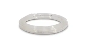 Vibrant Pneumatic Push Lock Polyethylene Vacuum Tubing, 1/4" O.D., 10' Length - Clear - 2683