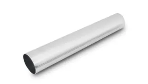 Vibrant Straight Aluminum Piping, 5" O.D. x 18" Long - Polished  - 2977