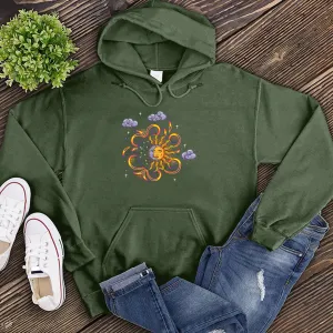 Vibrant Sun And Moon Hoodie