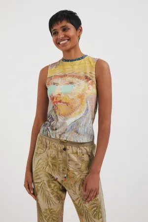 Vincent Van Gogh "Self Portrait" Tank