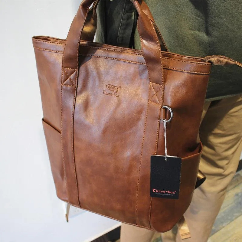 Vvsha  Christmas Gift Faux Leather Backpack Handbag