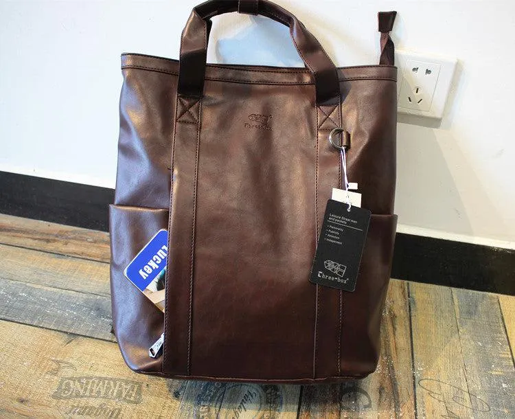 Vvsha  Christmas Gift Faux Leather Backpack Handbag