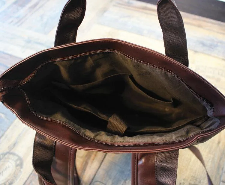 Vvsha  Christmas Gift Faux Leather Backpack Handbag