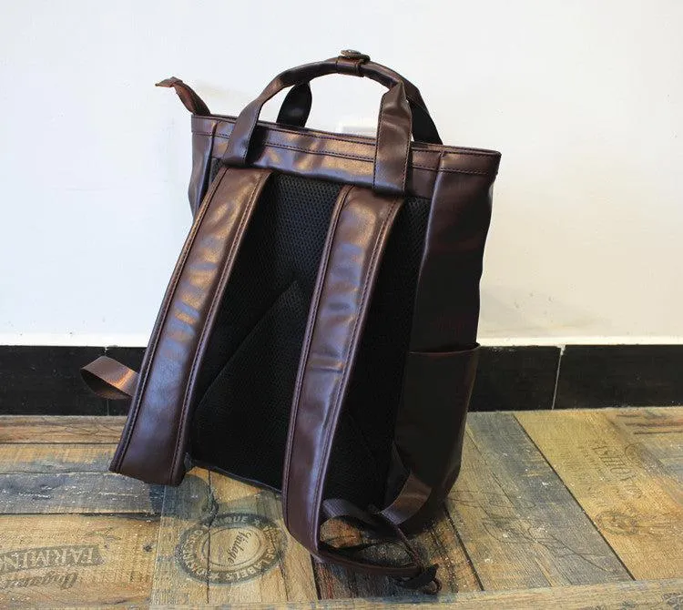 Vvsha  Christmas Gift Faux Leather Backpack Handbag