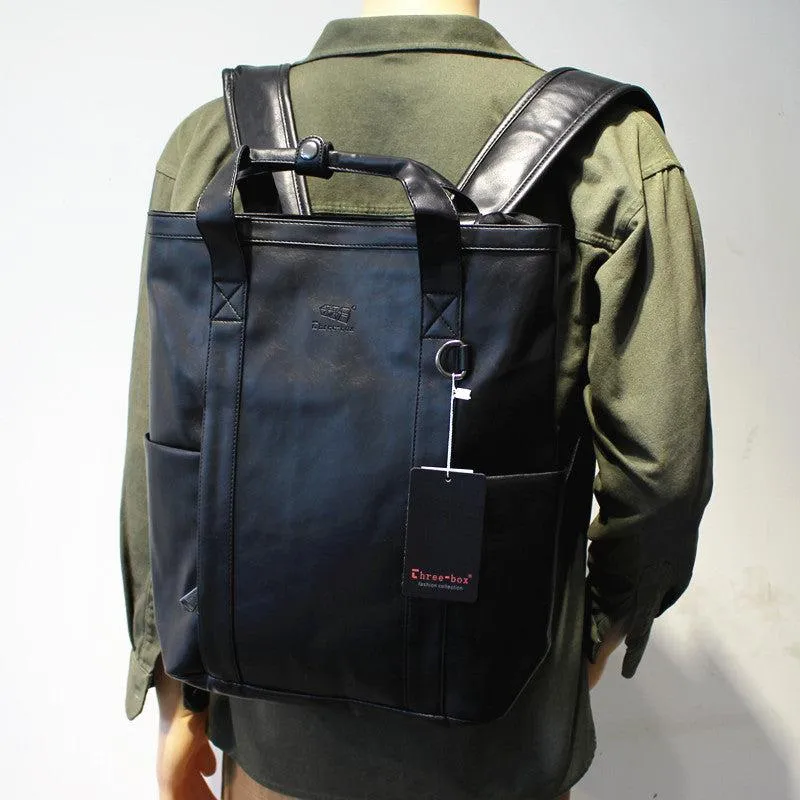 Vvsha  Christmas Gift Faux Leather Backpack Handbag
