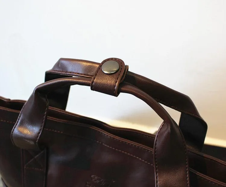 Vvsha  Christmas Gift Faux Leather Backpack Handbag