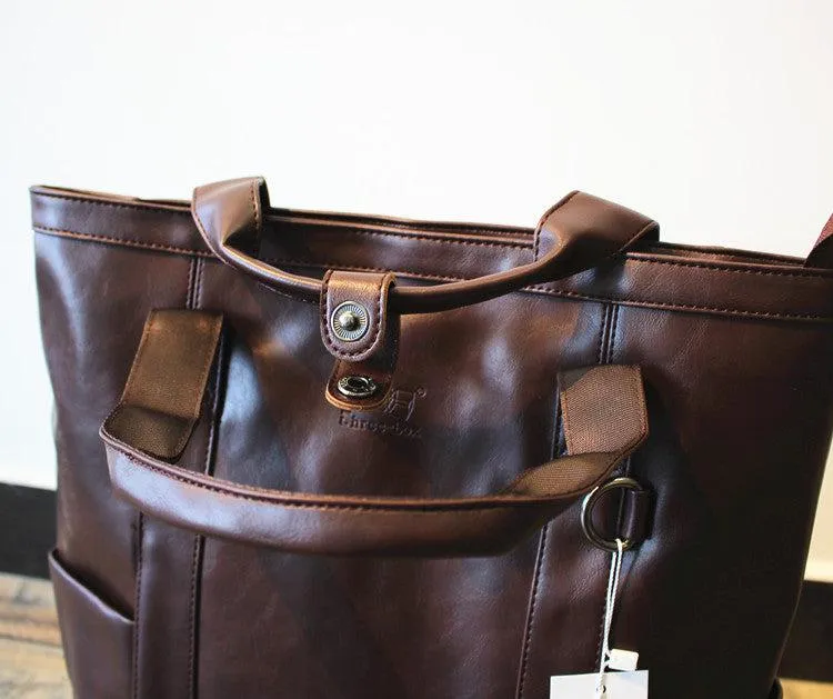 Vvsha  Christmas Gift Faux Leather Backpack Handbag