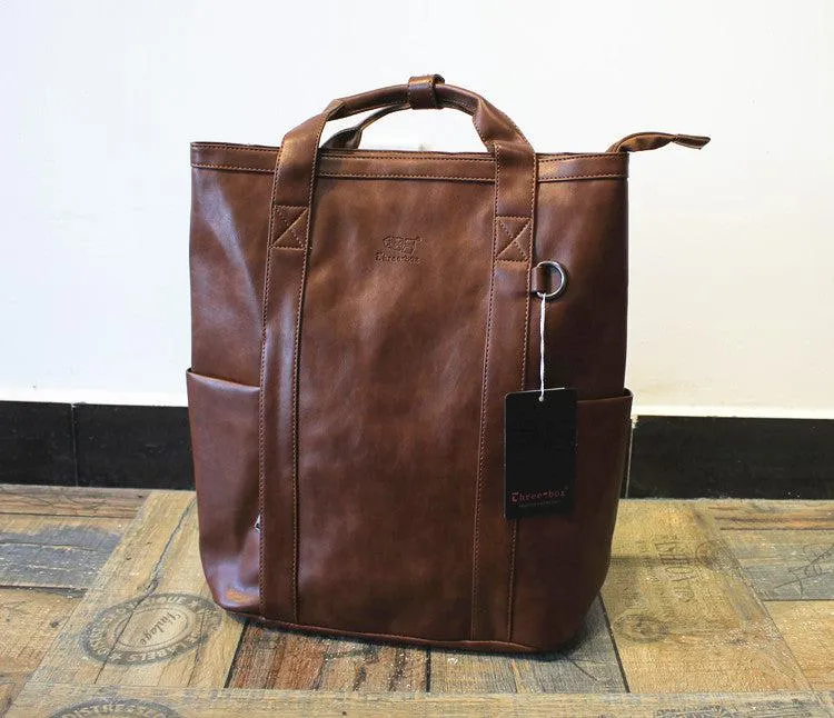 Vvsha  Christmas Gift Faux Leather Backpack Handbag