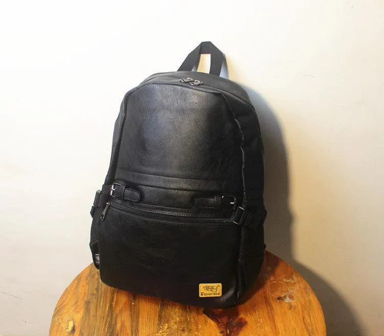 Vvsha  Christmas Gift Faux Leather Travel Backpack