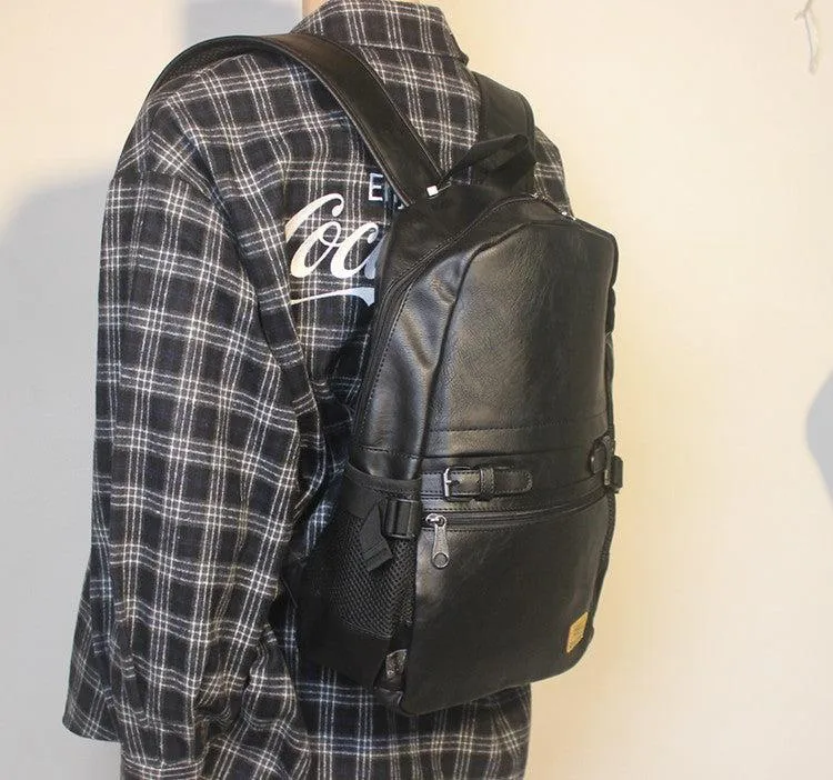 Vvsha  Christmas Gift Faux Leather Travel Backpack