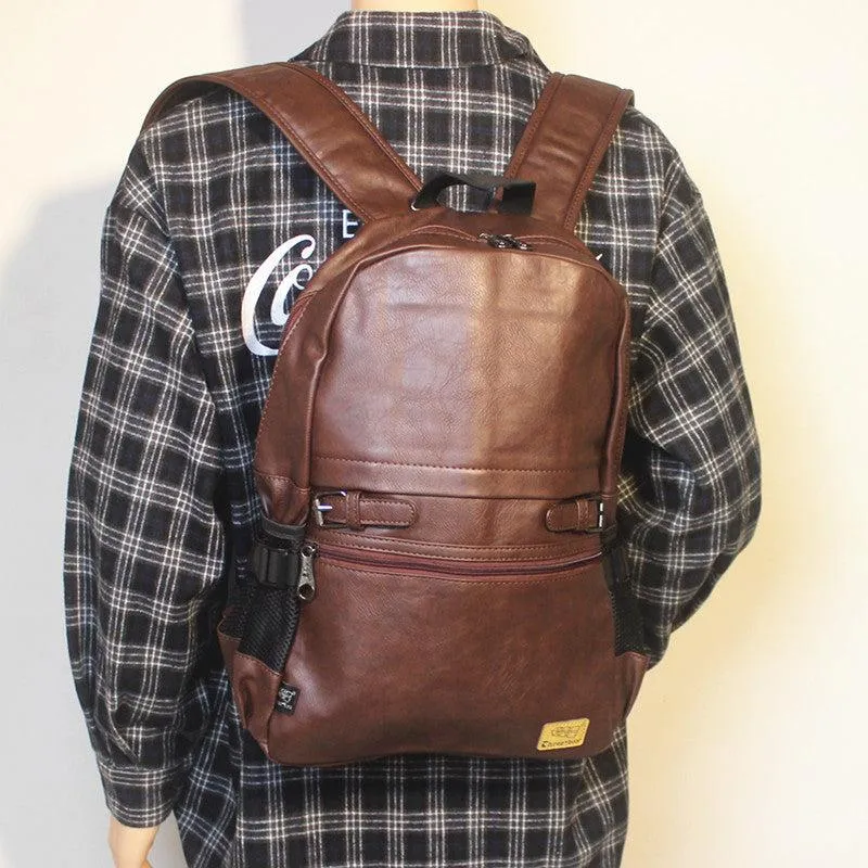 Vvsha  Christmas Gift Faux Leather Travel Backpack