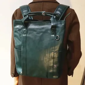 Vvsha  Christmas Gift Multipurpose Leather Backpack