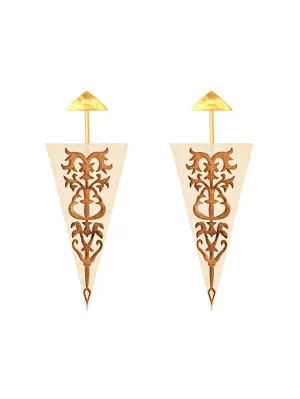 WANDERER HANDCARVED EARRINGS