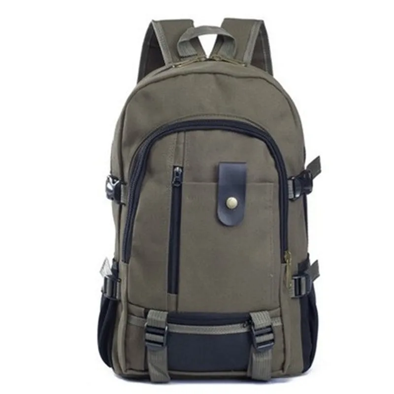 [Wear-Resistant Canvas] Large Capacity Backpack Travel Backpack Trendy Fashionable Man Women's Middle College Students Bag