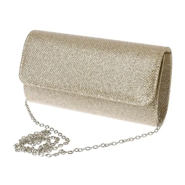 Women's Evening Shoulder Bag Bridal Clutch Party Prom Wedding Envelope Handbag