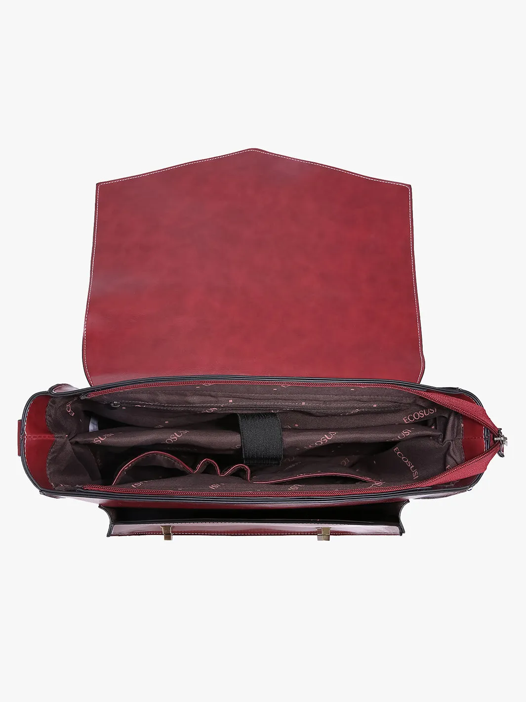 Women's Faux leather Classic Big Briefcase